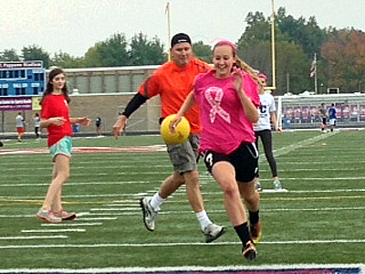 Students ‘kick it’ for cancer, pay tribute to peer