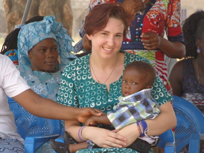 Morrison helps many children in Ghana.
