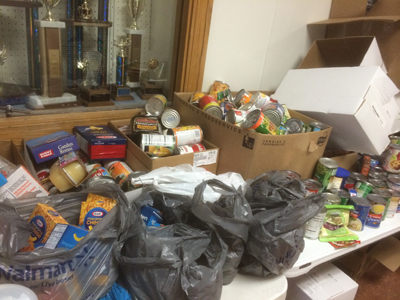 RHS Student Council holds annual canned food drive
