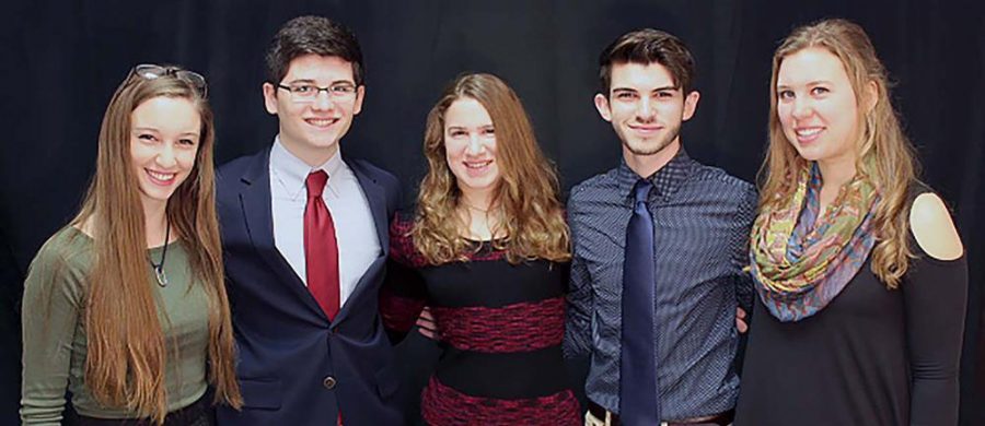 The National Merit Finalists recently found out that they had received the title.