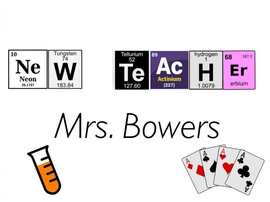 New teacher combines chemistry and card games