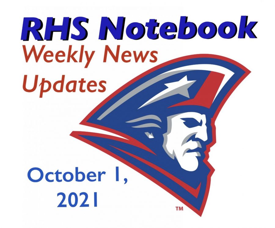 RHS Notebook: Week of October 1, 2021