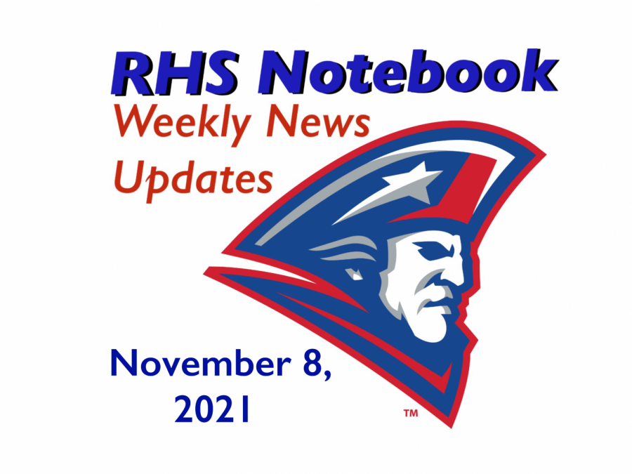 RHS Notebook: Week of November 8, 2021