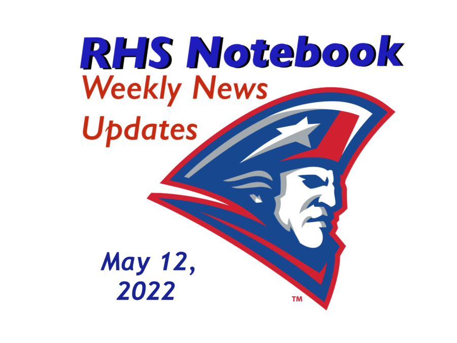 RHS Notebook: Week of May 12, 2022