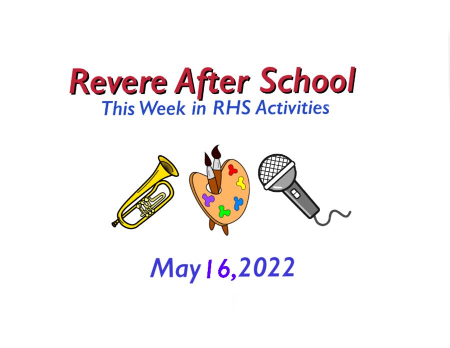RHS Activities: Week of May 16, 2022