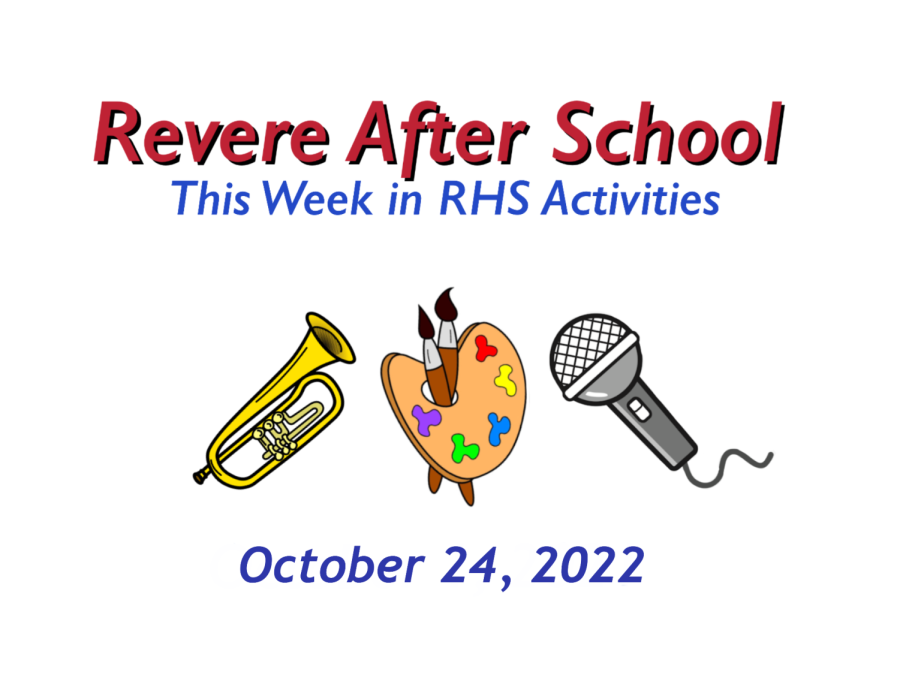 RHS Activities: Week of October 24, 2022