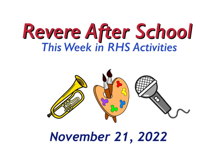 RHS Activities: Week of November 21, 2022