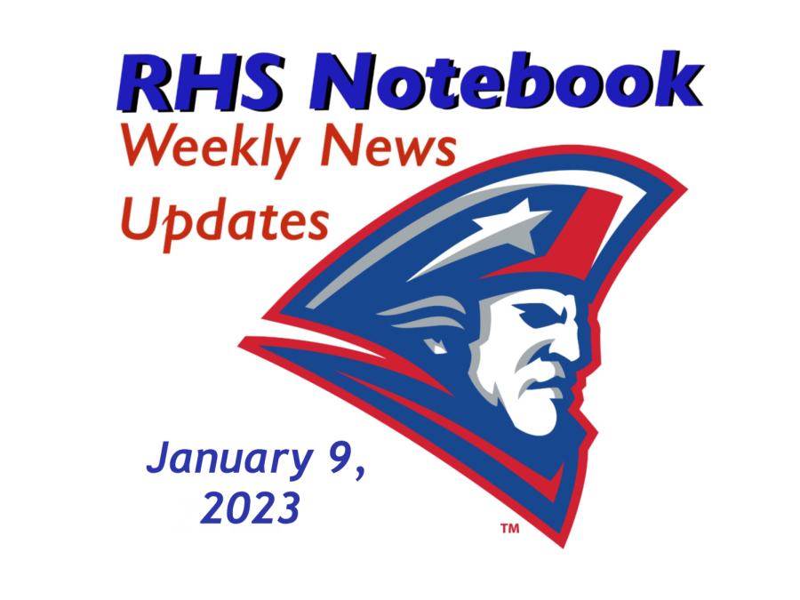 RHS Notebook: Week of January 9, 2023