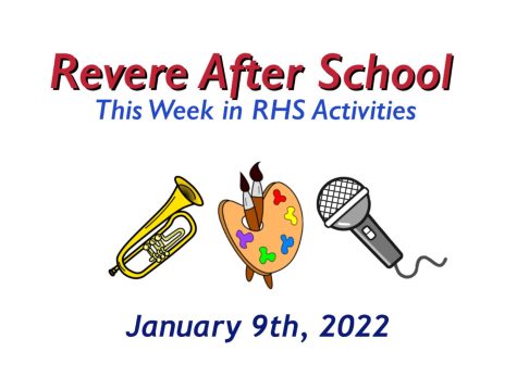 RHS Activities: Week of January 9, 2022