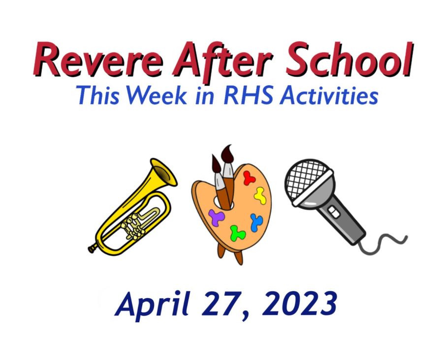 RHS Activities: Week of April 27, 2023