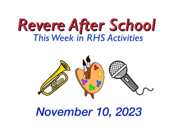 RHS Activities: Week of November 6,  2023
