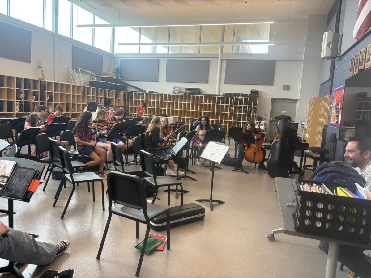 Bowman and his students practice for their final exam and recap their concert. 