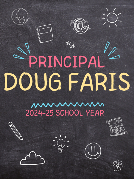 Doug Faris served previously as the assistant principal before being hired for principal.