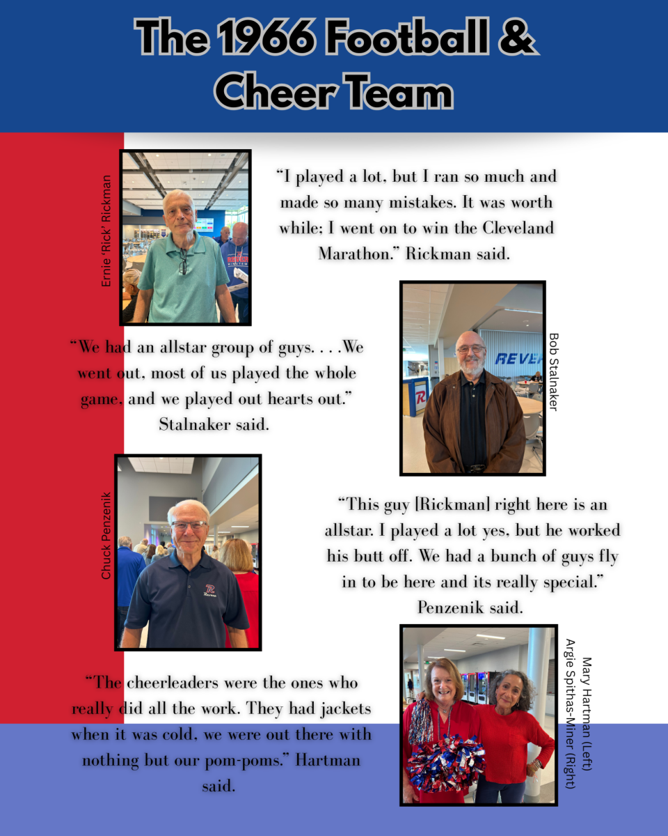 Various members of the Revere 1966 Football Team shared their memories.