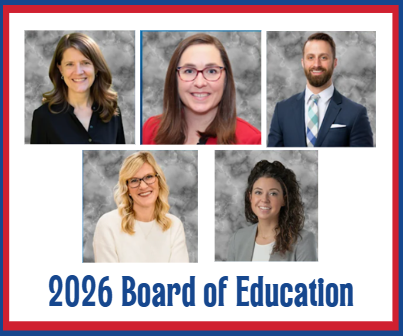 The five Revere Board of Education members as of January 2026.